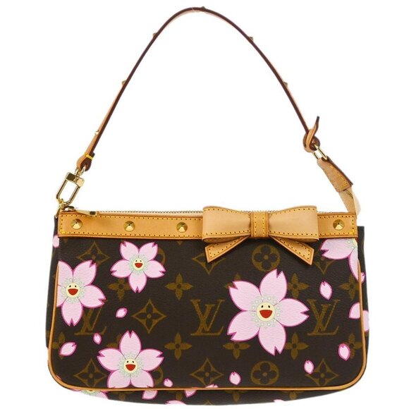 Louis Vuitton Cherry Blossom Pochette Accessoires Handbag - Picture 1 of 12